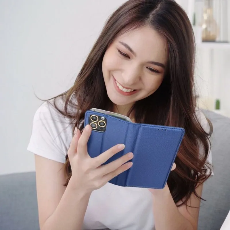 Futrola flip SMART CASE BOOK za iPhone 17 Air plava