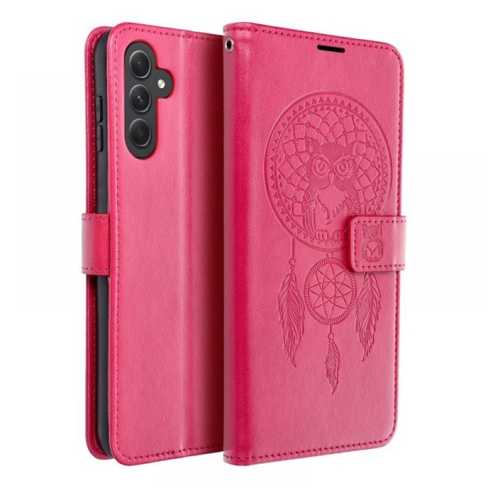 Futrola flip MEZZO BOOK za Samsung S25 FE magenta