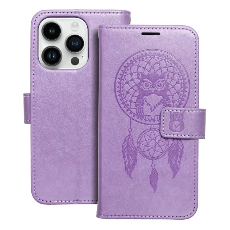 Futrola flip MEZZO BOOK za iPhone 17 Pro / iPhone 18 Pro ljubicasta