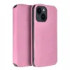 Futrola flip DUAL POCKET BOOK za iPhone 17 Air svetlo roze