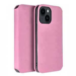 Futrola flip DUAL POCKET BOOK za iPhone 17 Air svetlo roze