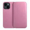 Futrola flip DUAL POCKET BOOK za iPhone 17 Air svetlo roze