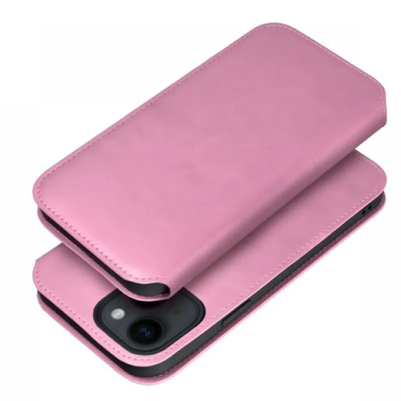 Futrola flip DUAL POCKET BOOK za iPhone 17 Air svetlo roze