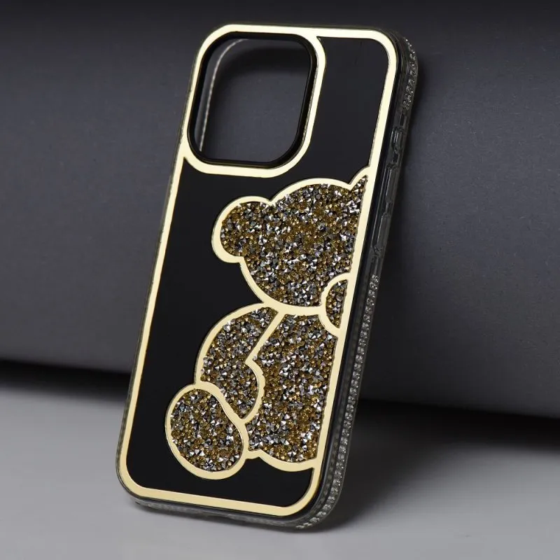 Futrola TEDDY BEAR za iPhone 17 / iPhone 18 zlatna