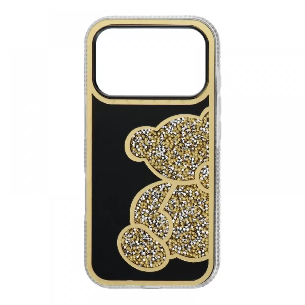 Futrola TEDDY BEAR za iPhone 17 Pro zlatna