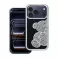 Futrola TEDDY BEAR za iPhone 17 Pro srebrna