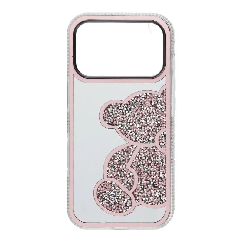 Futrola TEDDY BEAR za iPhone 17 Pro / iPhone 18 Pro roze