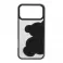 Futrola TEDDY BEAR za iPhone 17 Pro Max crna