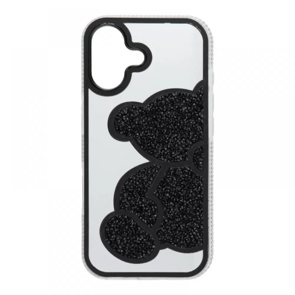 Futrola TEDDY BEAR za iPhone 17 crna