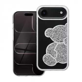 Futrola TEDDY BEAR za iPhone 17 Air srebrna