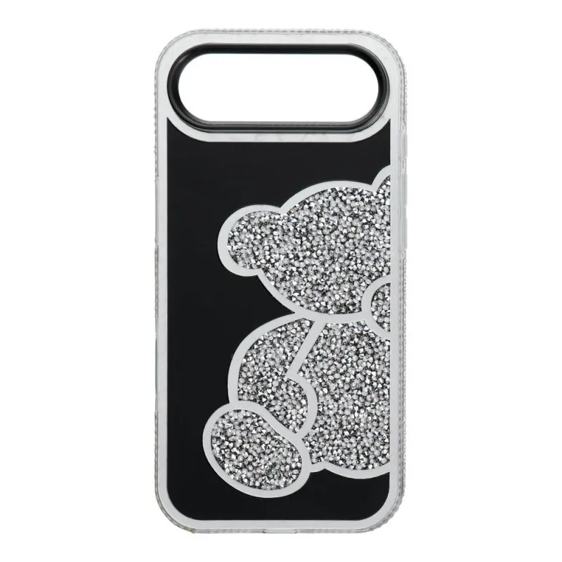 Futrola TEDDY BEAR za iPhone 17 Air srebrna