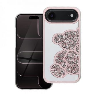 Futrola TEDDY BEAR za iPhone 17 Air roze