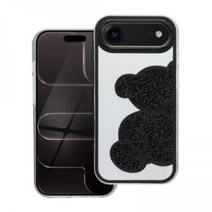 Futrola TEDDY BEAR za iPhone 17 Air crna
