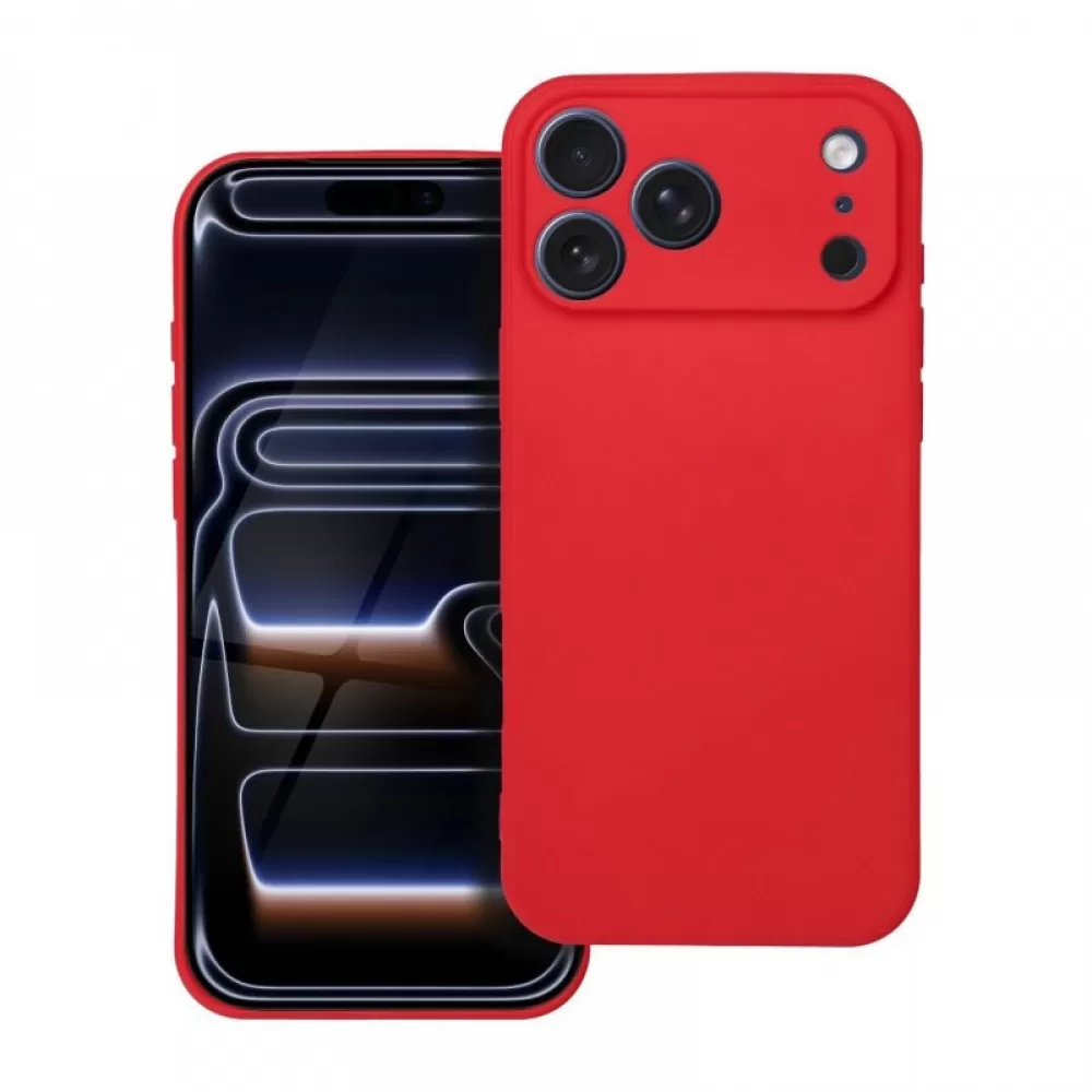 Futrola SOFT za iPhone 17 Pro Max crvena