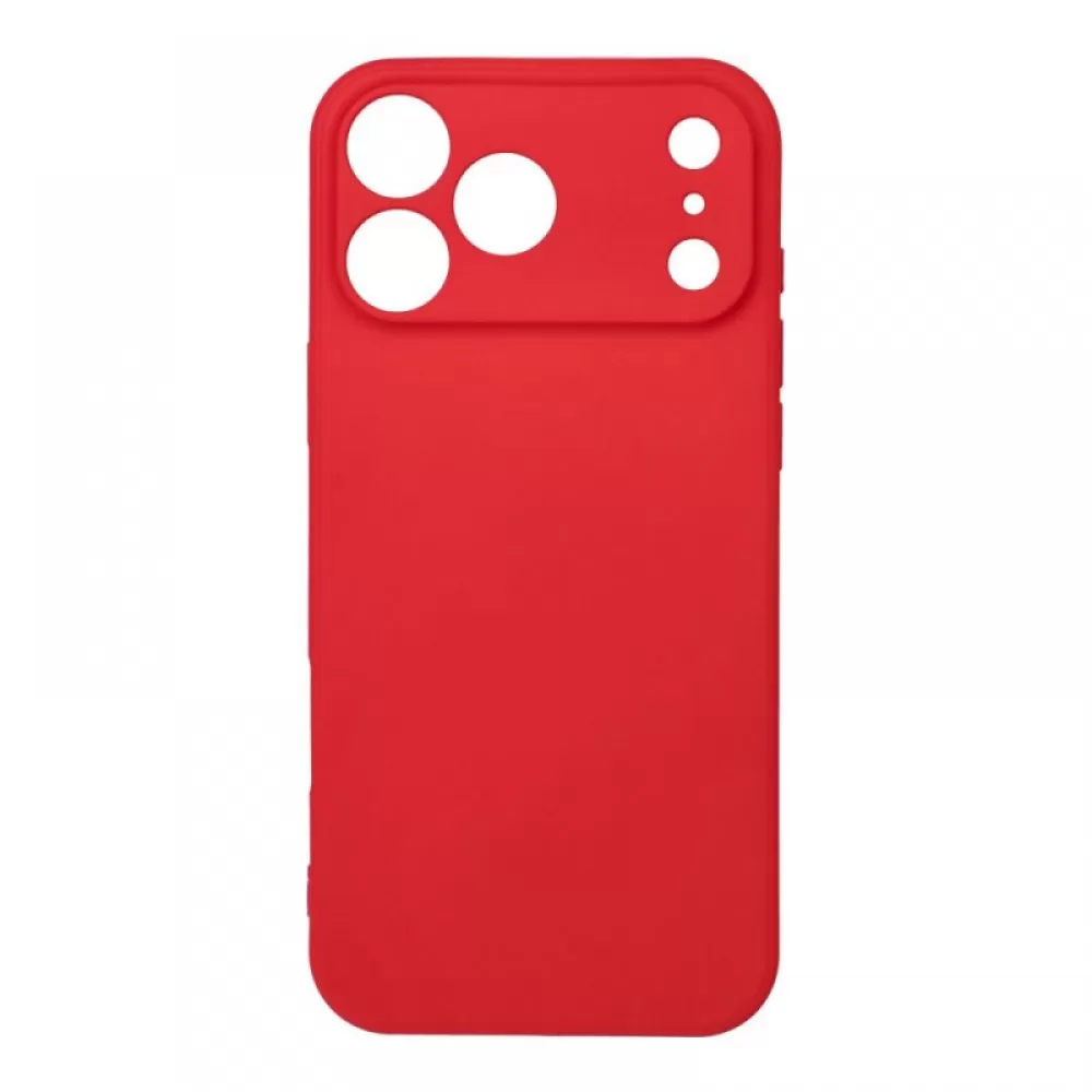 Futrola SOFT za iPhone 17 Pro Max crvena
