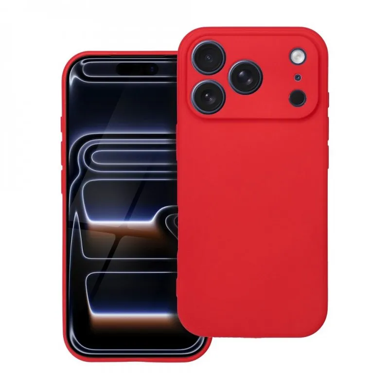 Futrola SOFT za iPhone 17 Pro / iPhone 18 Pro crvena