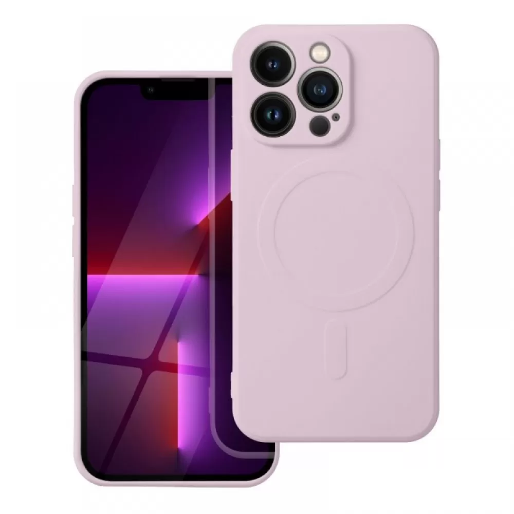 Futrola Silicone Mag Cover za iPhone 17 Pro roze