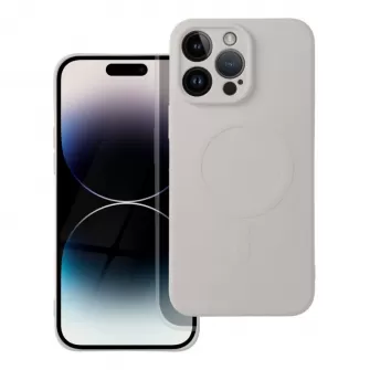 Futrola Silicone Mag Cover za iPhone 17 Pro Max titanijum
