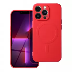 Futrola Silicone Mag Cover za iPhone 17 Pro Max crvena