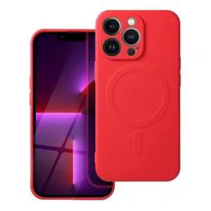 Futrola Silicone Mag Cover za iPhone 17 Pro Max crvena