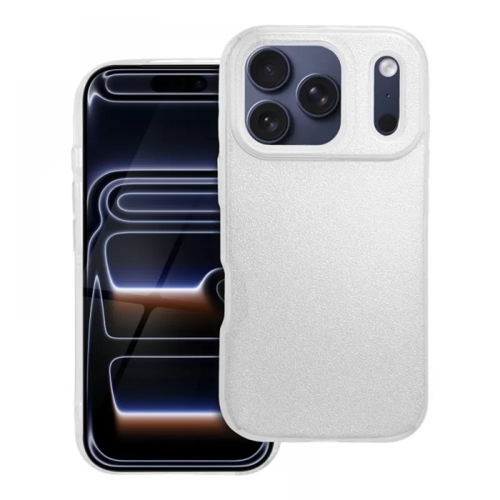 Futrola SHINING CASE za iPhone 17 Pro srebrna