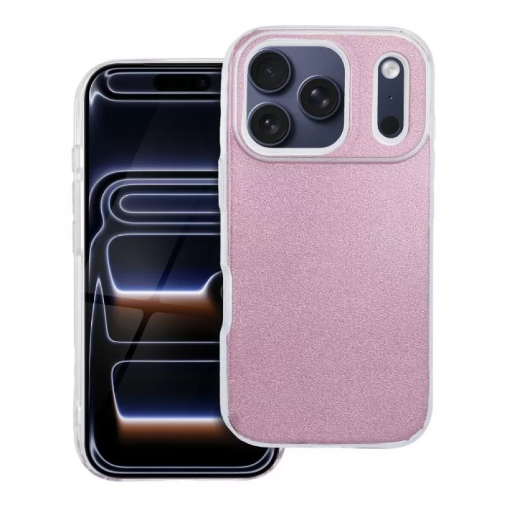 Futrola SHINING CASE za iPhone 17 Pro roze
