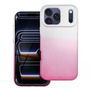 Futrola SHINING CASE za iPhone 17 Pro Max Providno roze