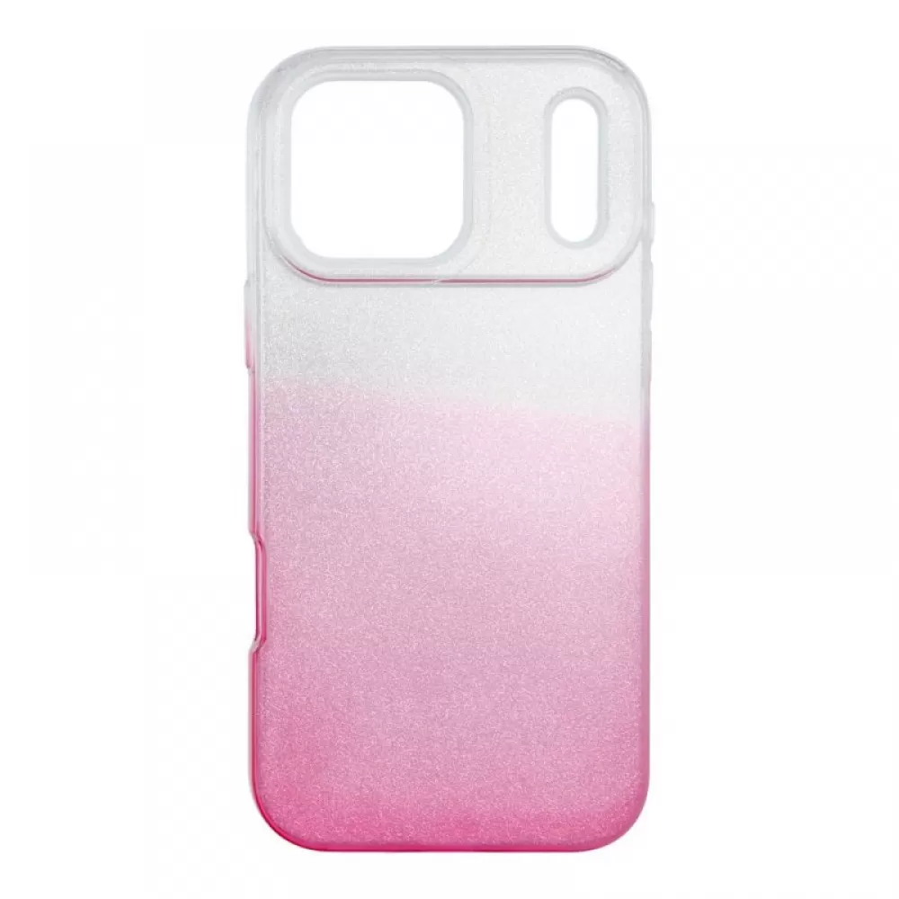 Futrola SHINING CASE za iPhone 17 Pro Max Providno roze