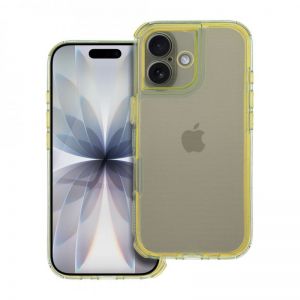 Futrola MATRIX CLEAR za iPhone 17 zuta