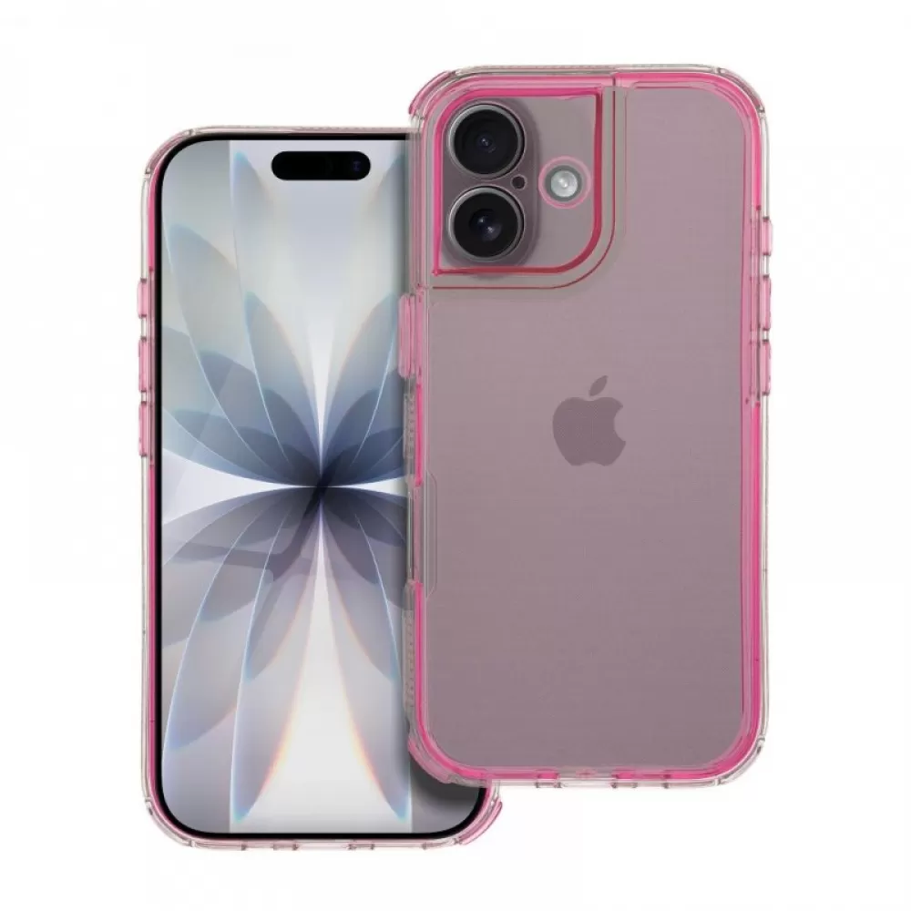 Futrola MATRIX CLEAR za iPhone 17 puder roze