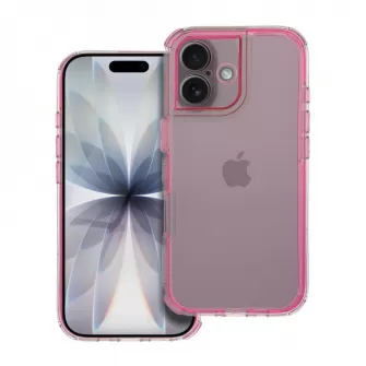 Futrola MATRIX CLEAR za iPhone 17 puder roze