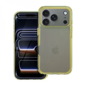 Futrola MATRIX CLEAR za iPhone 17 Pro / iPhone 18 Pro zuta