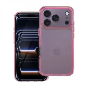 Futrola MATRIX CLEAR za iPhone 17 Pro / iPhone 18 Pro puder roze