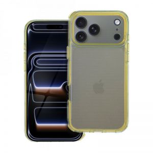 Futrola MATRIX CLEAR za iPhone 17 Pro Max zuta