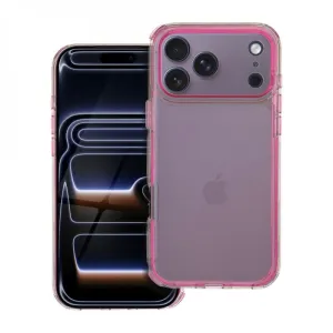 Futrola MATRIX CLEAR za iPhone 17 Pro Max puder roze