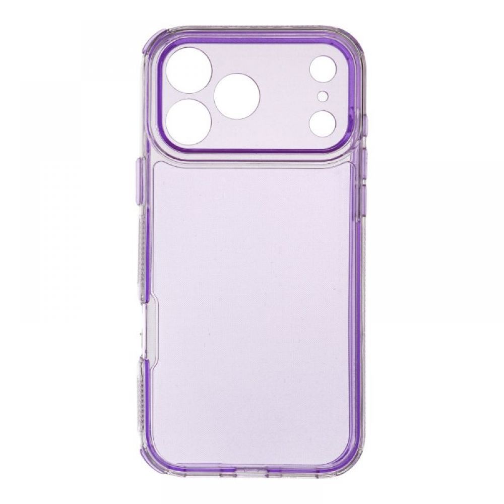 Futrola MATRIX CLEAR za iPhone 17 Pro Max svetlo ljubicasta