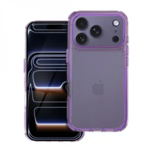 Futrola MATRIX CLEAR za iPhone 17 Pro / iPhone 18 Pro svetlo ljubicasta