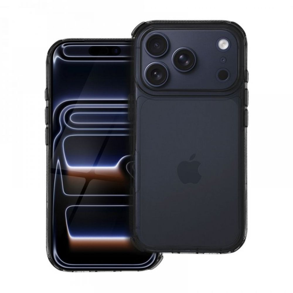 Futrola MATRIX CLEAR za iPhone 17 Pro crna