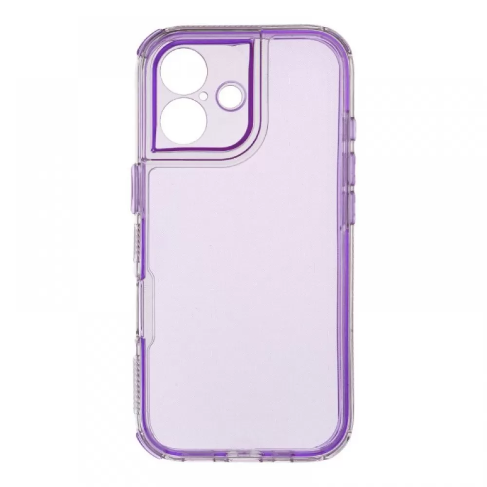Futrola MATRIX CLEAR za iPhone 17 svetlo ljubicasta