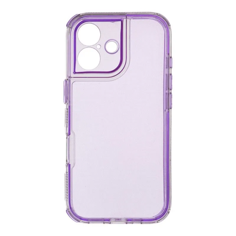 Futrola MATRIX CLEAR za iPhone 17 svetlo ljubicasta