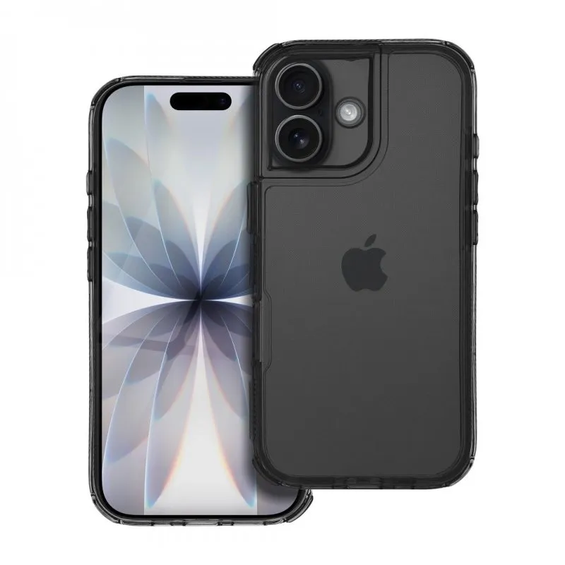 Futrola MATRIX CLEAR za iPhone 17 / iPhone 18 crna