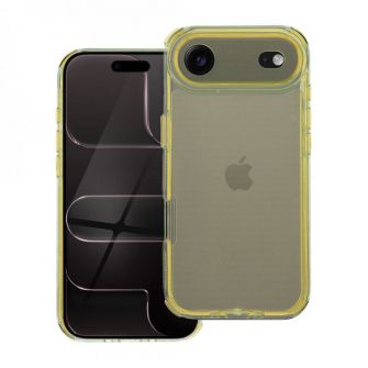 Futrola MATRIX CLEAR za iPhone 17 Air zuta