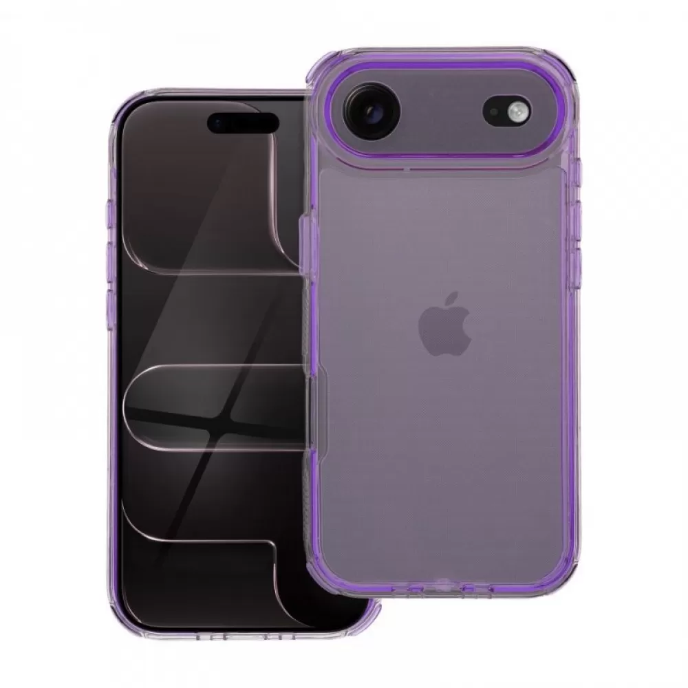 Futrola MATRIX CLEAR za iPhone 17 Air svetlo ljubicasta