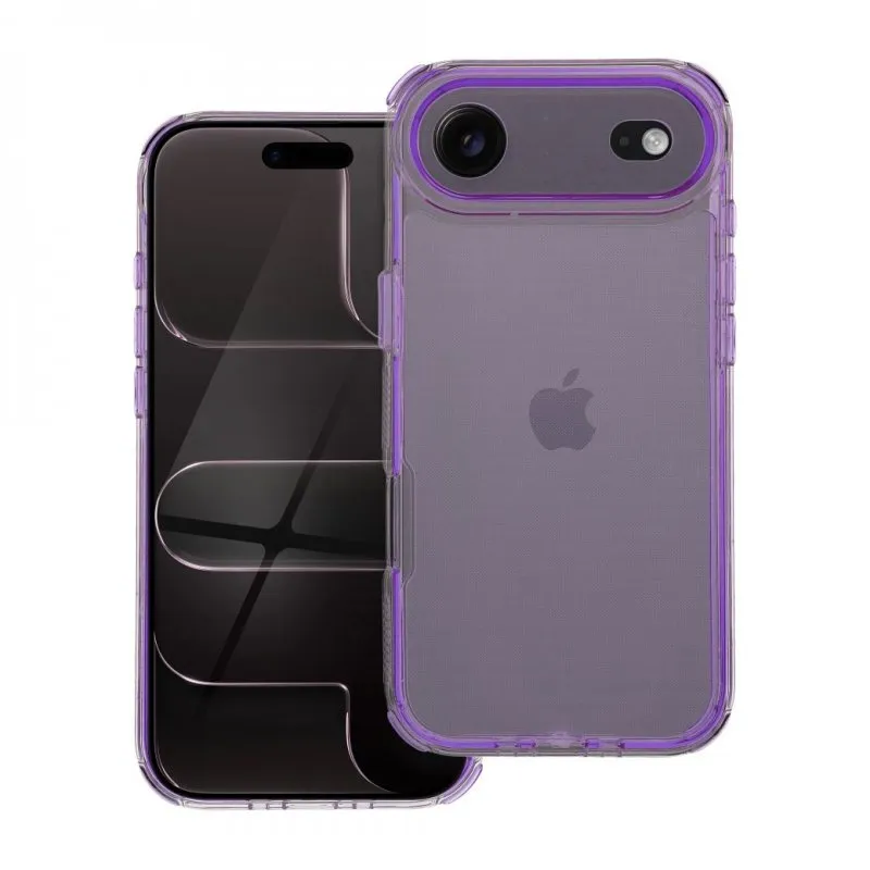 Futrola MATRIX CLEAR za iPhone 17 Air svetlo ljubicasta