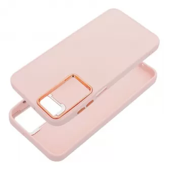 Futrola FRAME za Samsung A17 puder roze