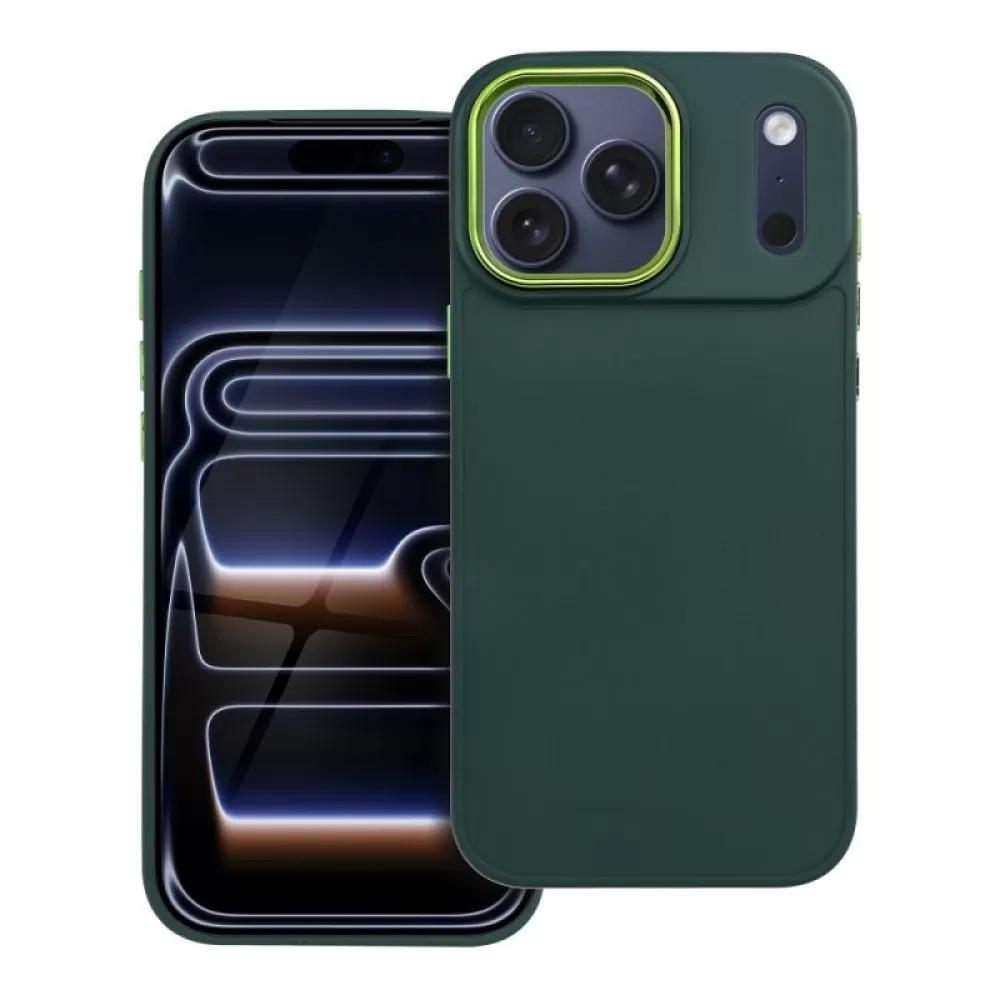 Futrola FRAME za iPhone 17 Pro Max zelena