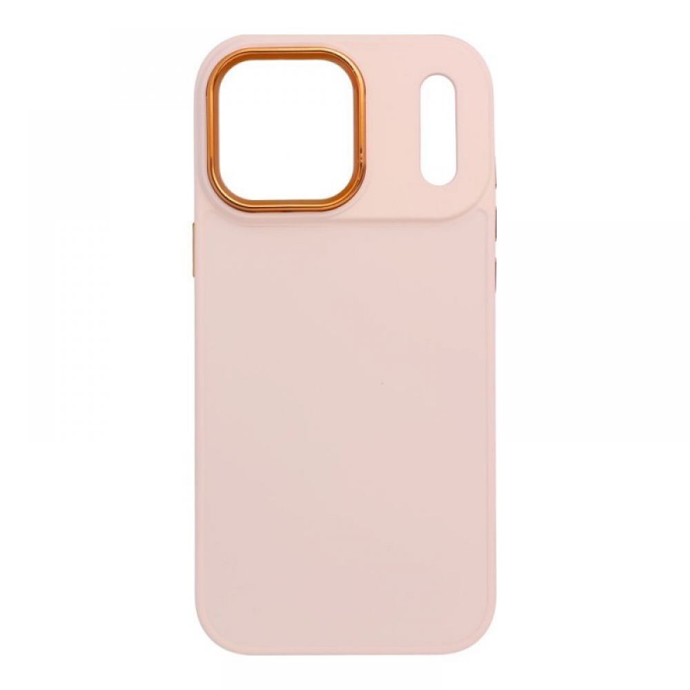 Futrola FRAME za iPhone 17 Pro Max puder roze