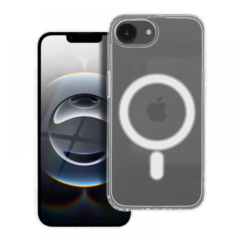 Futrola CLEAR MAG COVER (MID) za iPhone 16e (SE 4 2025) Providna