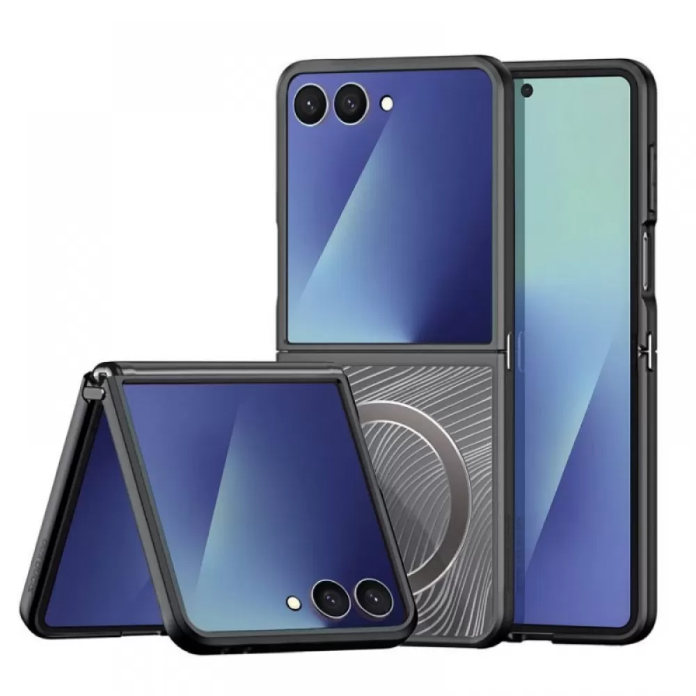 Futrola DUX DUCIS AIMO MAG kompatibilna sa MagSafe za Samsung Flip7 crna