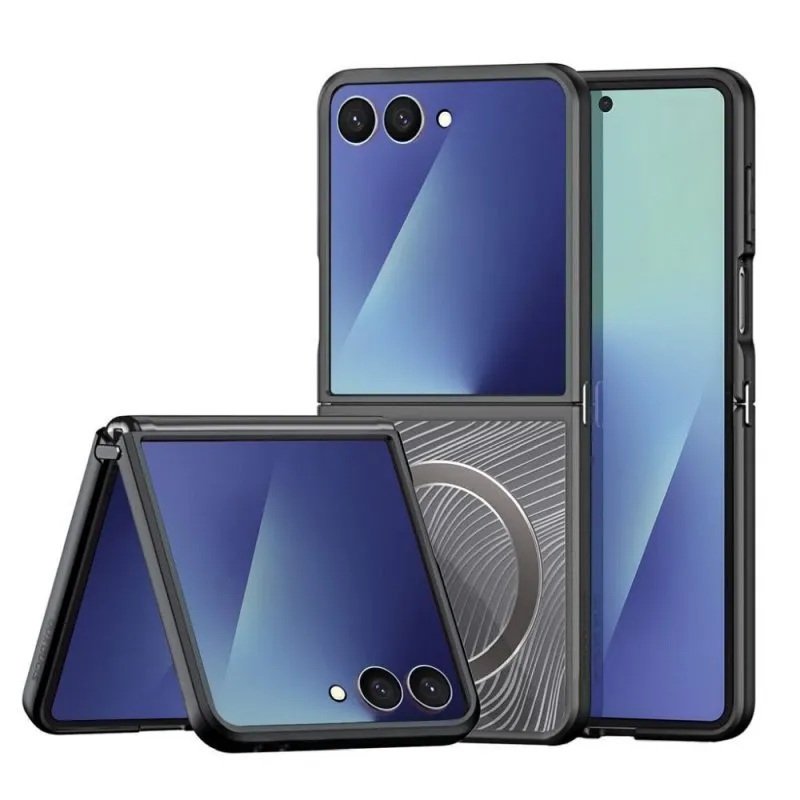 Futrola DUX DUCIS AIMO MAG kompatibilna sa MagSafe za Samsung Flip7 crna
